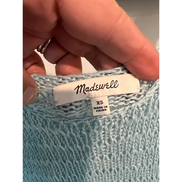 Madewell size XS linen tank top sweater - Picture 2 of 3